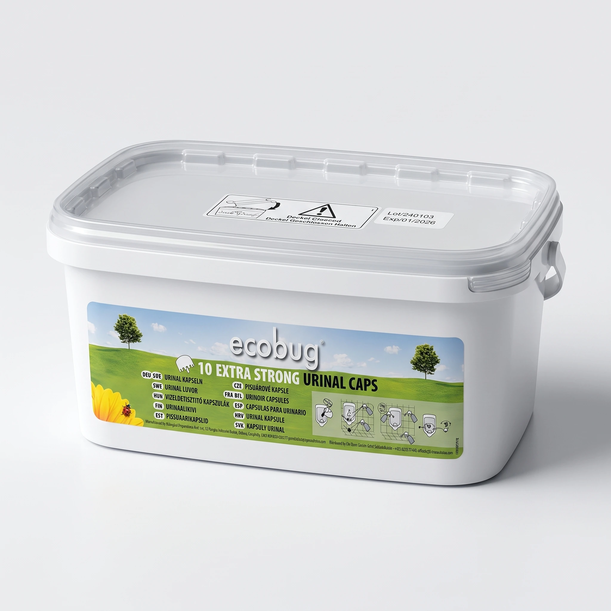 Ecobug® Caps Voor Urinoirs