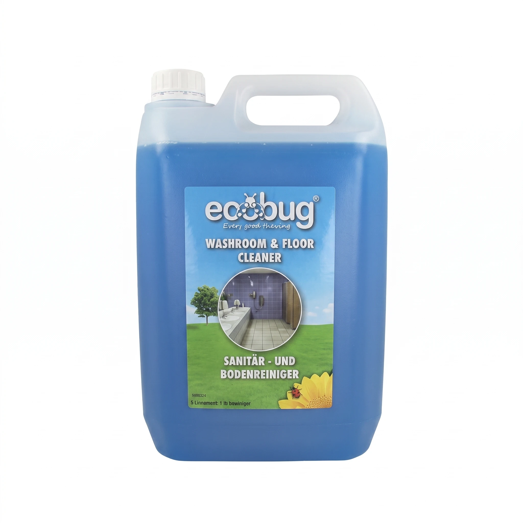 Ecobug® Sanitair- en Vloerreiniger (2x5L Concentraat)