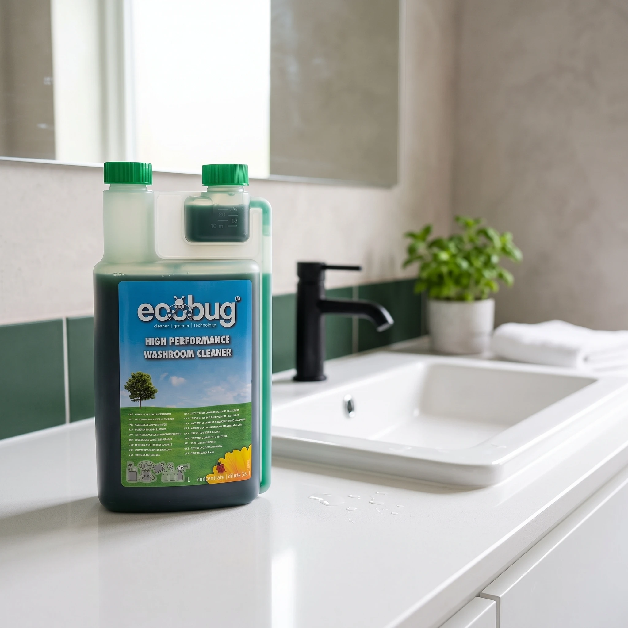 Ecobug® High Performance Washroom Cleaner (1L concentraat)